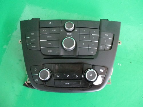CONSOLA CENTRALA CD PLAYER RADIO / PANOU COMANDA CLIMA / AC OPEL INSIGNIA A FAB. 2008 – 2013 ⭐...