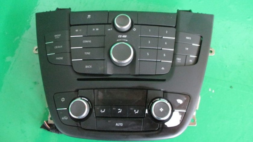 CONSOLA CENTRALA CD PLAYER RADIO / PANOU COMANDA CLIMA / AC OPEL INSIGNIA A FAB. 2008 – 2013 ⭐⭐⭐⭐⭐