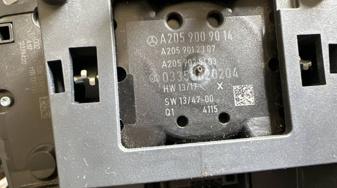 Consola centrala control multimedia touchpad Mercedes C Class W205 cod: A2059006816