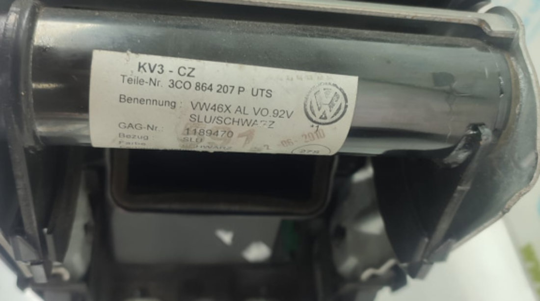 Consola centrala cotiera 3c0864207p Volkswagen VW Passat B7 [2010 - 2015]