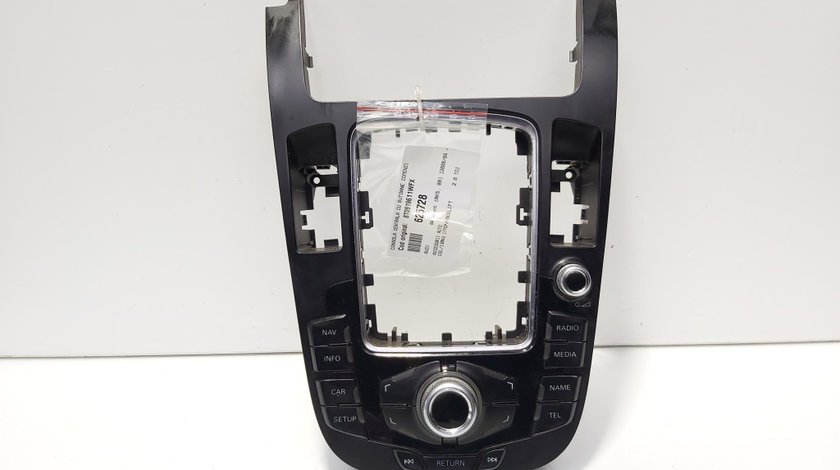 Consola centrala cu butoane comenzi, cod 8T0919611WFX, Audi A4 Allroad (8KH, B8) (idi:625728)