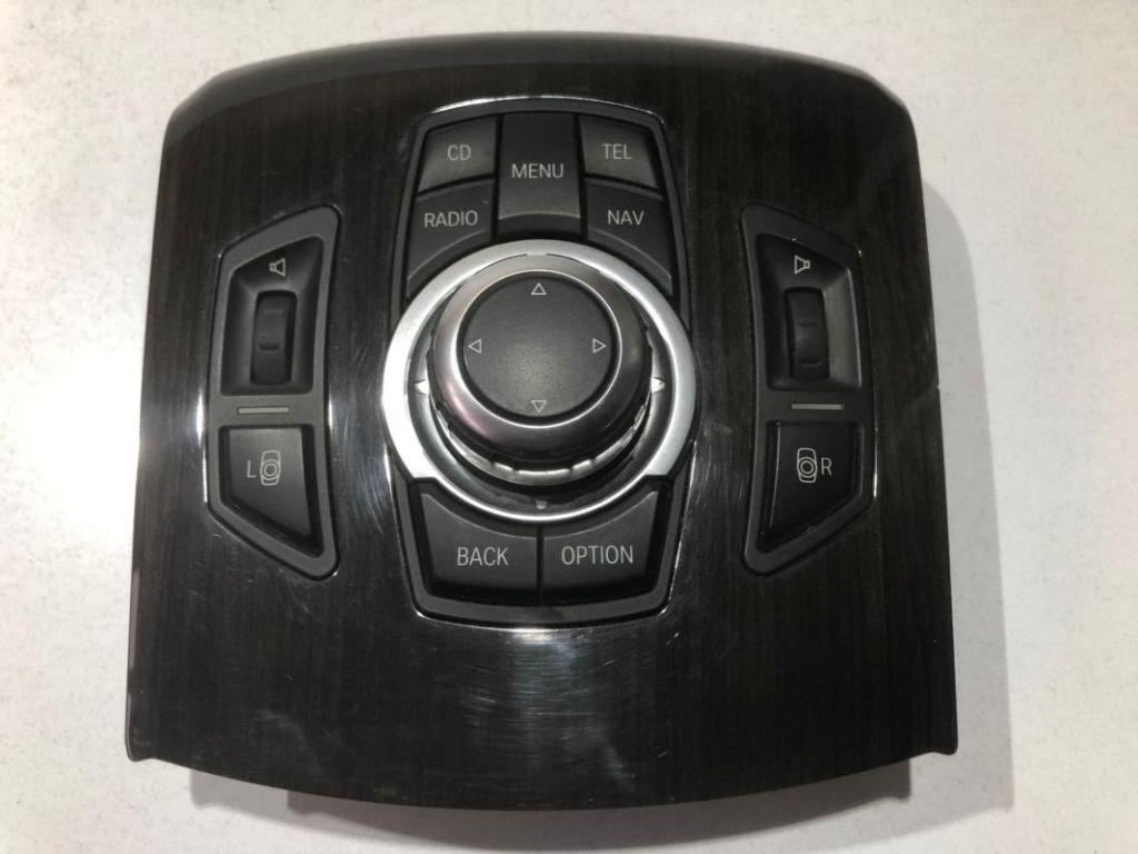 Consola centrala cu joystick idrive cotiera spate 9206445 BMW Seria 7 F01/F02 [2008 - 2012]