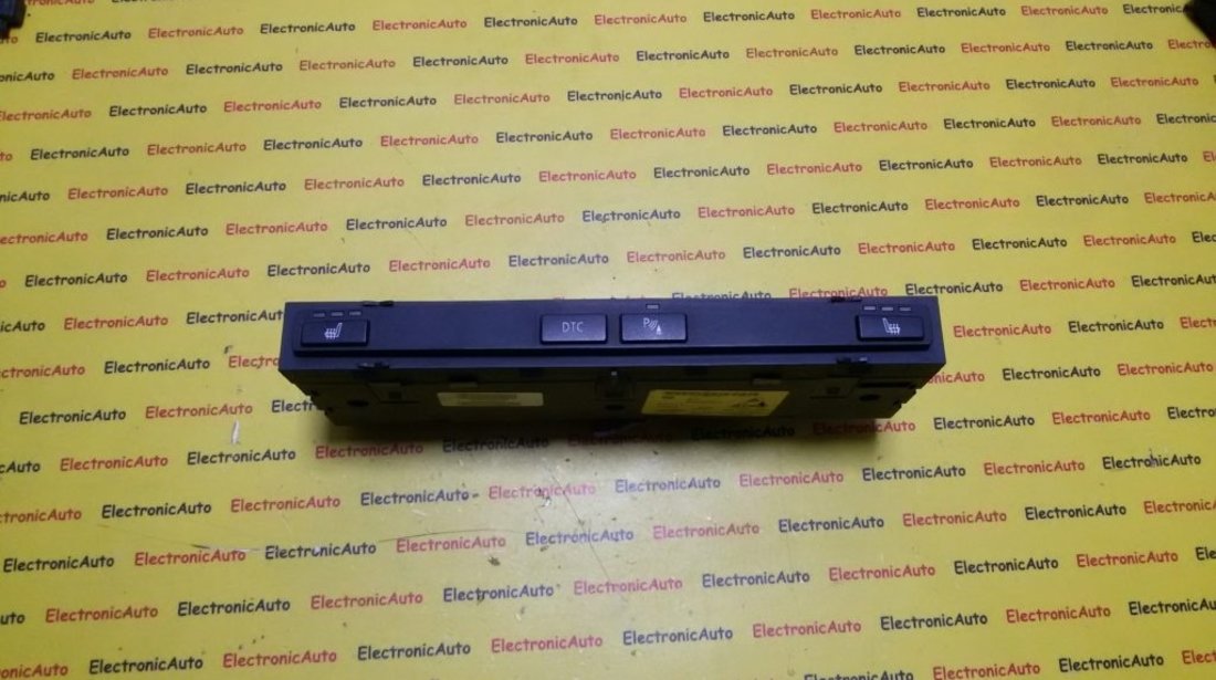 Consola centrala incalzire scaune DTC BMW E60 E61 6985751, 629805