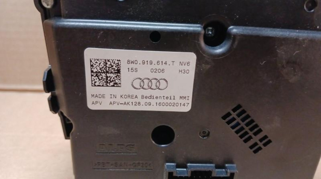 Consola centrala mmi Audi A4 (2015->) [8W2, B9] 8w0919614t