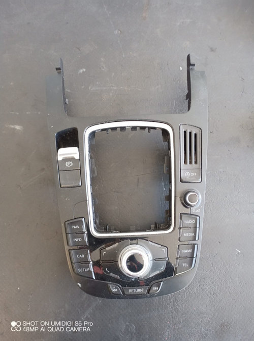 Consola centrala multimedia , Audi A4 B8 , Audi A5 8T , 2007-2011 COD -8T0919609WFX