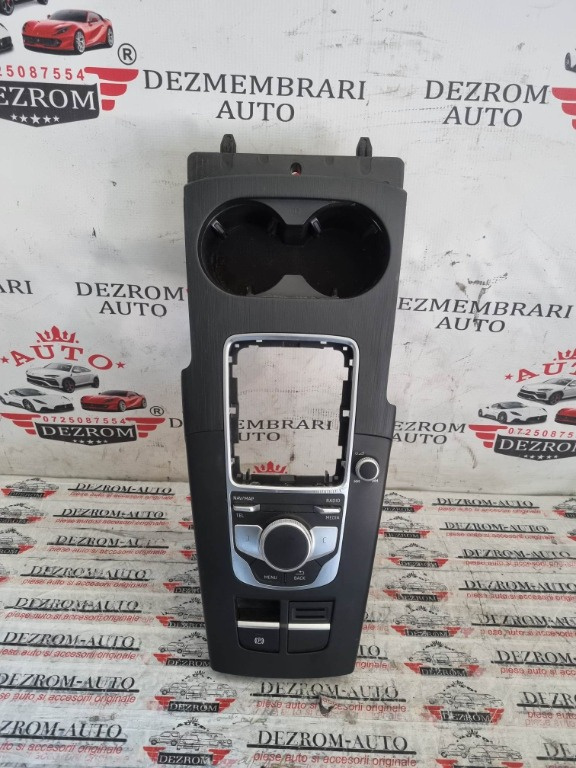 Consola centrala navigatie Audi A3 8V Facelift cod piesa : 8v0919614be