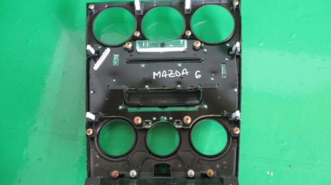 CONSOLA / GRILA CENTRALA BORD / CD PLAYER / RADIO MAZDA 6 FAB. 2002 - 2008 ⭐⭐⭐⭐⭐