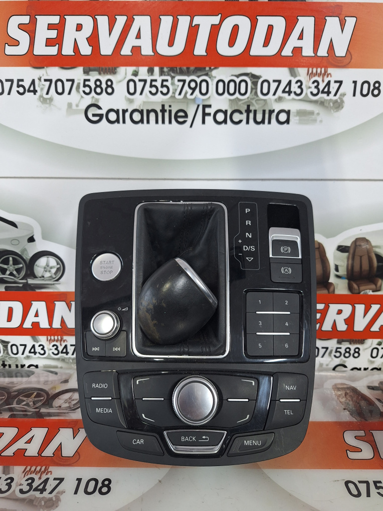 Consola MMI Audi A6 (2010-2018) [4G2, C7] 2.0 Motorina 2014, 4G2919610E / 4G2919610B / 4G2919610A / 4G2919612K
