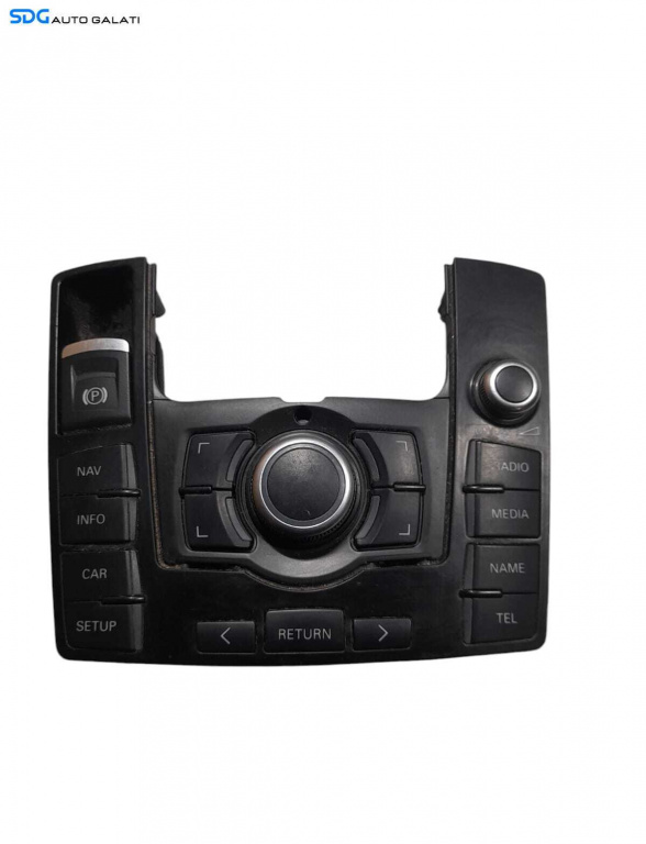 Consola Multimedia Panou Buton Butoane Joystick Comanda Control Radio Navigatie Audi A6 C6 2004 - 2011 Cod 4F1919611M 4F0910609E [N0753]