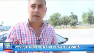 Constantin, cel care pacaleste soferii din benzinariile de pe A2