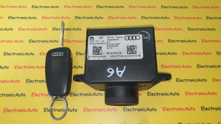 Contact Audi A6, 4F0909131D, 4F0910131D cu cheie (8SQW2)