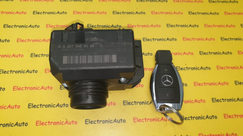 Contact auto cu cheie Mercedes Clasa E A2075450108, Q01