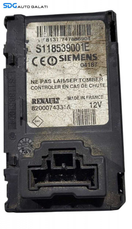 Contact Cititor Cartela Renault Megane 2 2002 - 2008 Cod S118539001E ( Plastic Rupt Cheie Mijloc ) [...