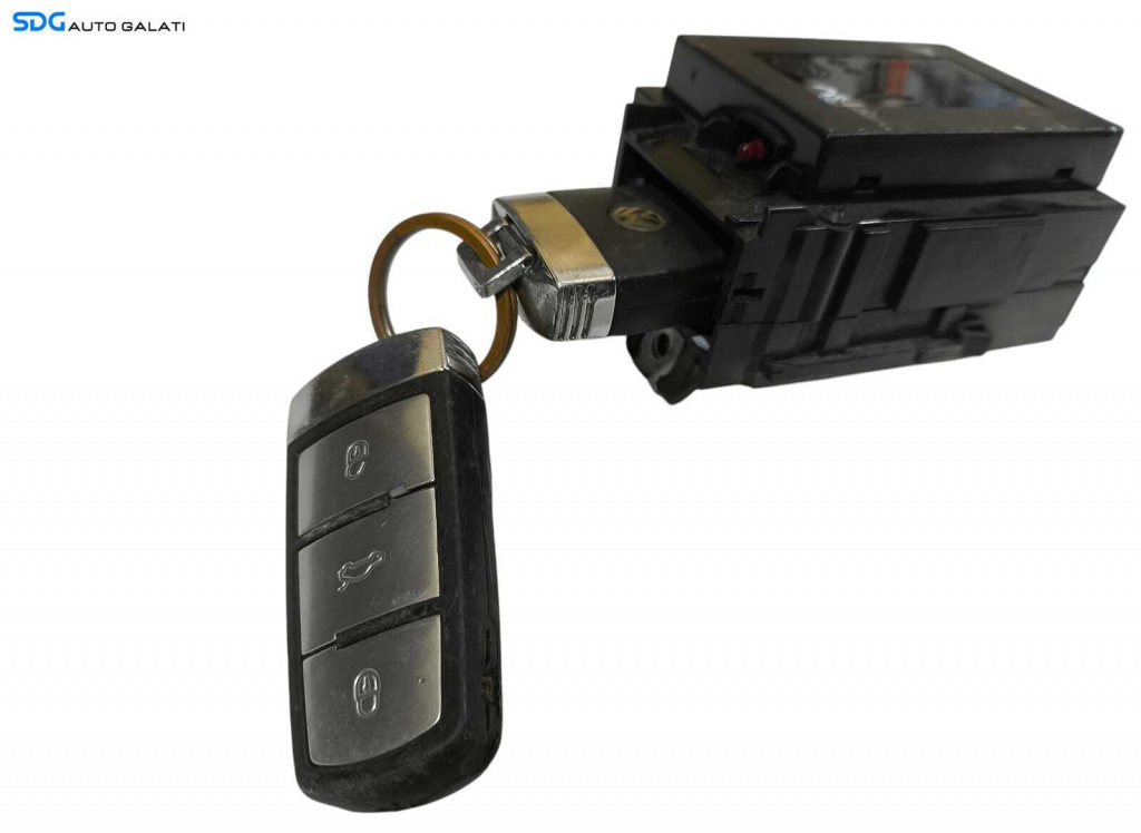 Contact Cititor Electric cu 2 Cheie Cheie Volkswagen Passat B6 2005 - 2010 Cod 3C0905843R [LC2060]