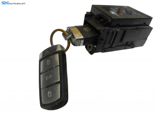 Contact Cititor Electric cu 2 Cheie Cheie Volkswagen Passat B6 2005 - 2010 Cod 3C0905843R [LC2060]