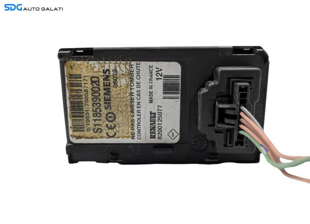 Contact Cititor Electric FARA Cheie Cartela Renault Megane 2 2002 - 2008 Cod S118539002D [L6853]