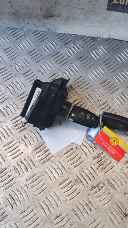 Contact cu cheie Audi Q7 cod motor CCF an 2014 cod 4F0910132G