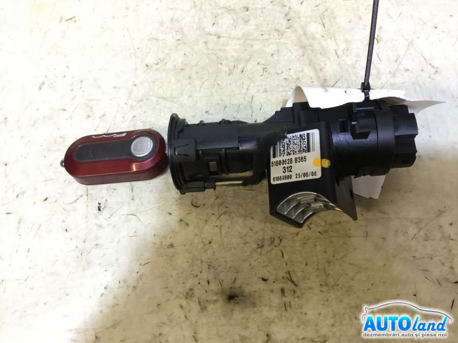 Contact cu Cheie Auto 51800628 Fiat 500 2007
