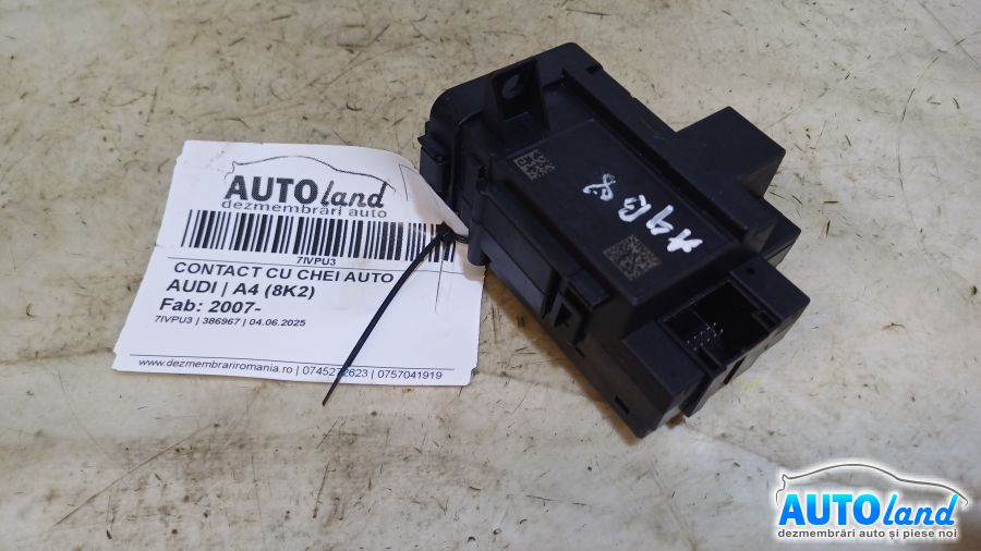 Contact cu Cheie Auto 8k0909131 Audi A4 8K 2007