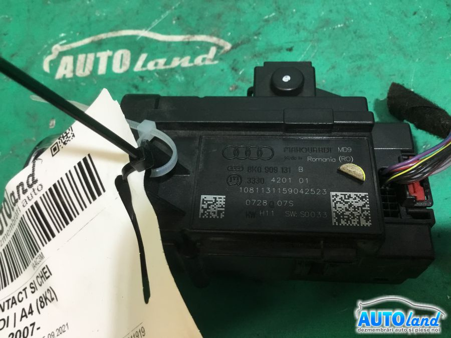 Contact cu Cheie Auto 8k0909131b Audi A4 8K 2007