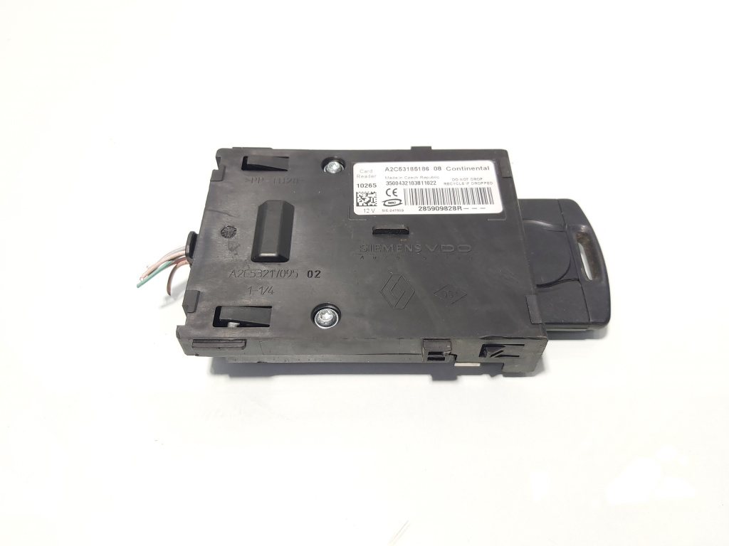 Contact cu cheie, cod 285909828R, Renault Megane 3 (id:671420)