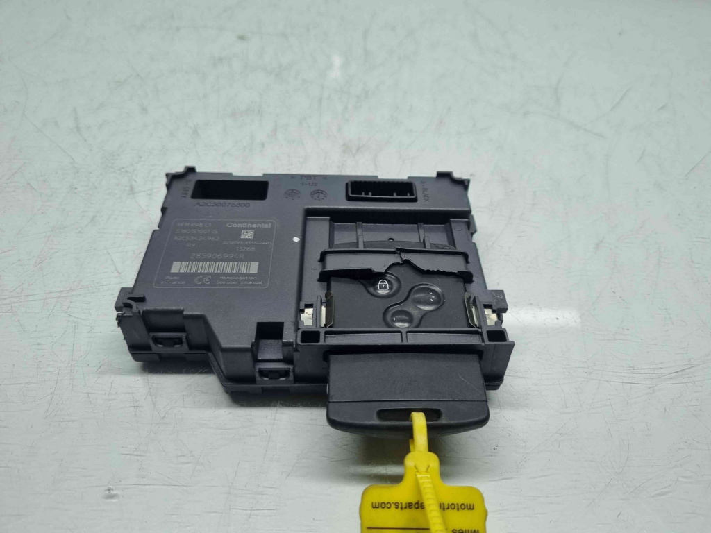 Contact cu cheie Renault Clio 4 (B98) Hatchback [Fabr 2012-2020] 285906994R 1.2 B D4F74055KW / 75CP