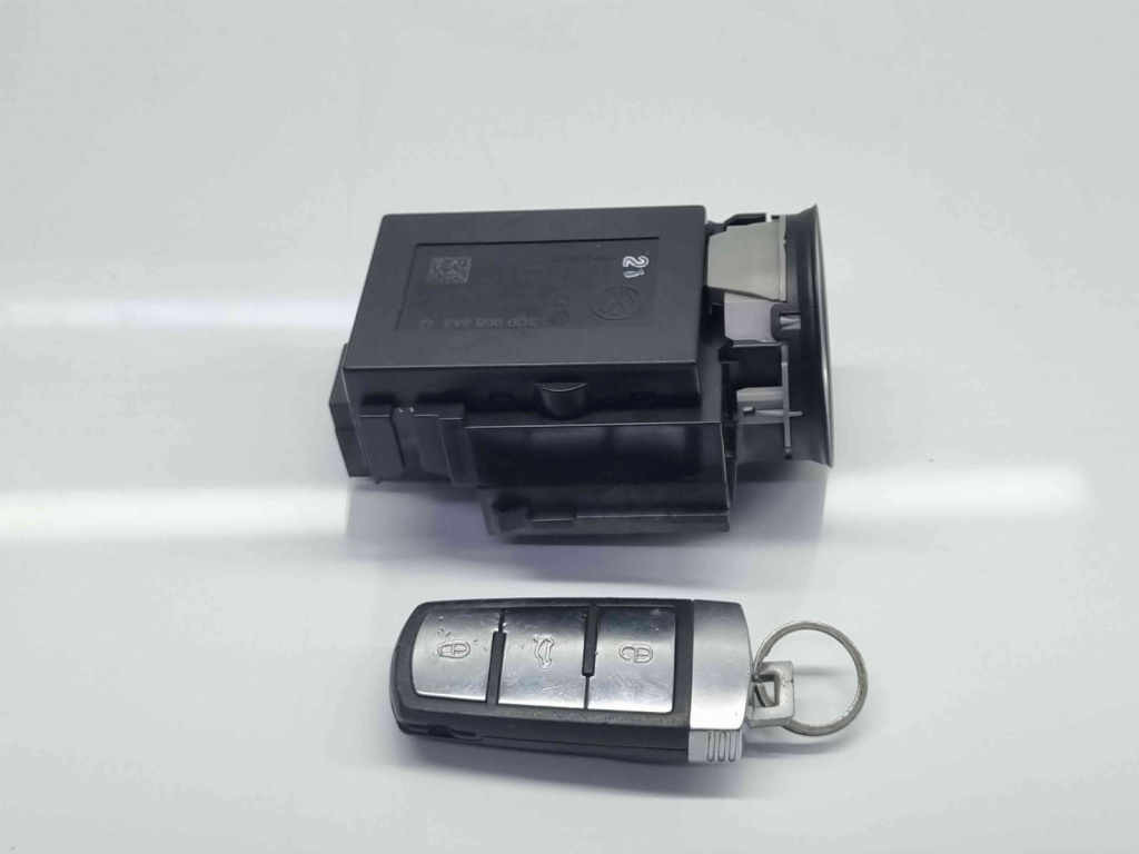 Contact cu cheie Volkswagen Passat B6 (3C2) [Fabr 2005-2010] 3C0905843Q 2.0 TDI CBAB103KW / 140CP
