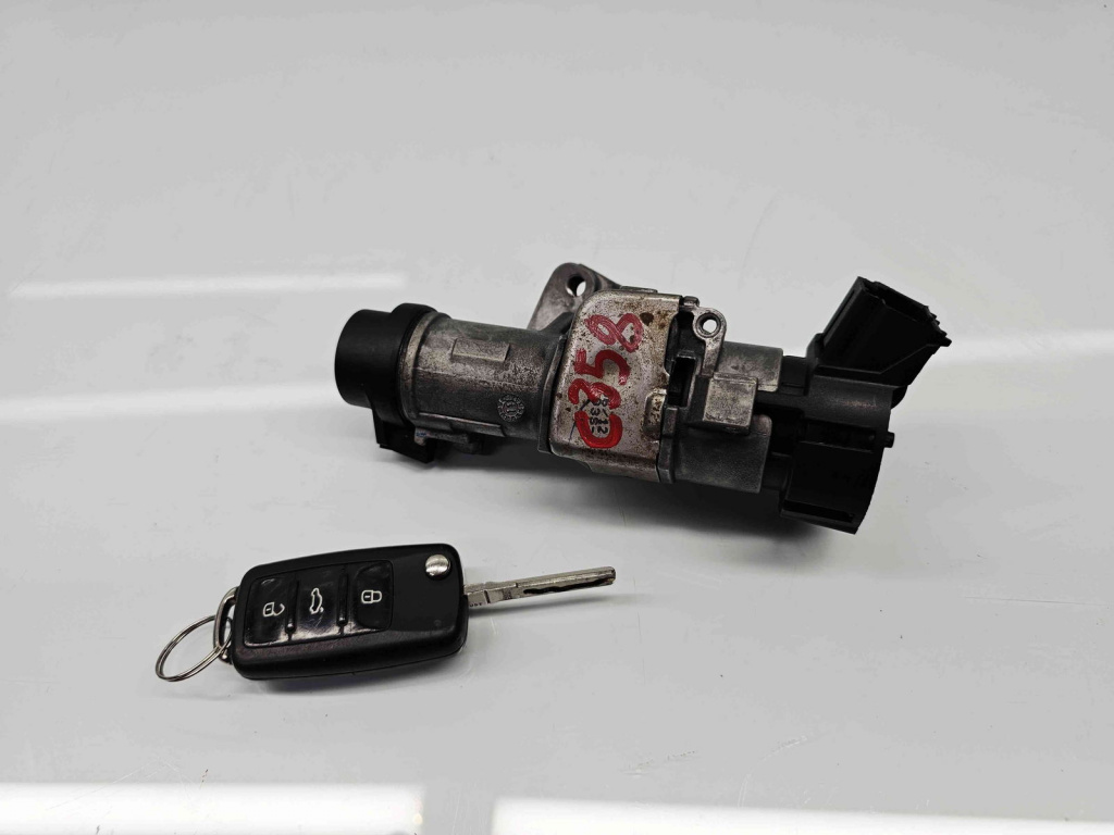 Contact cu cheie Volkswagen Transporter 5 Facelift [Fabr 2004-2013] 6R0905851B 2.0 TDI CAAC103KW / 140CP