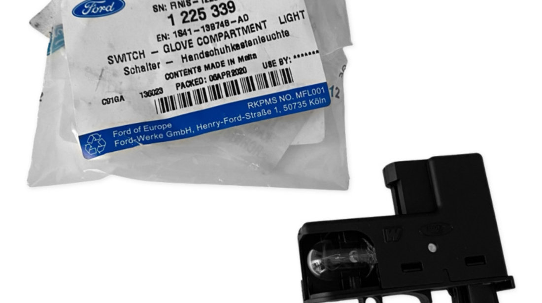 Contact Lumina Torpedou Cu Bec Oe Ford C-Max 2 2010→ 1225339
