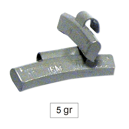 Contragreutate Cu Capsa Din Zinc 05gr. Janta Aliaj-set 100 Buc Jbm 50778