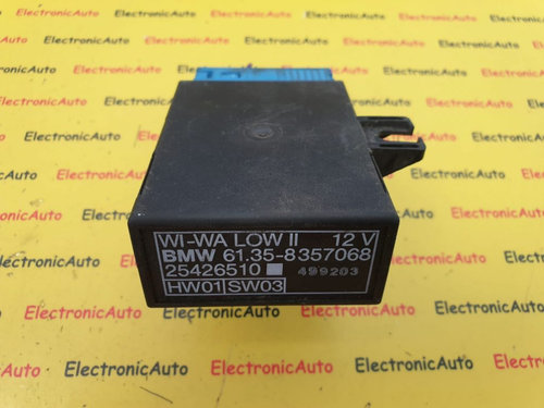 Control Sp?lare Sterg?tor BMW 3 5 Z3, 61358357068, 25426510