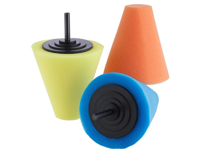 Conuri De Lustruit Fi32 X Fi80 X 80 Mm, Adaptor M6, 3 Buc Carmotion 63526