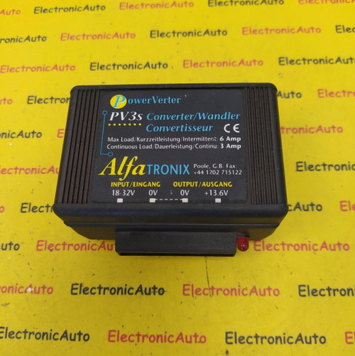 Convertizor 24/12VDC Alfatronix Powerverter PV3s