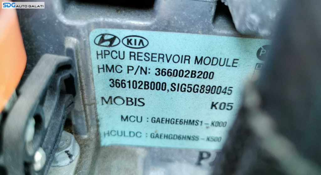 Convertizor Invertor Inversor Tensiune Curent Baterie Hybrid Hybrid Hyundai Ioniq 2016 - 2019 Cod 366002B200 366102B000 SIG5G890045 [V0690]