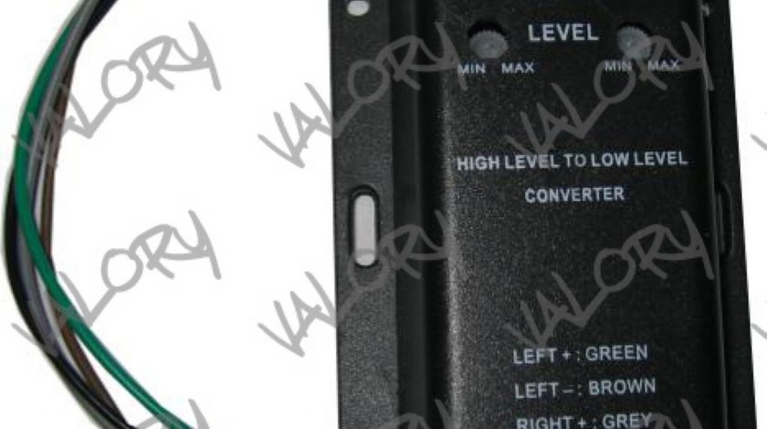 Convertor audio high to low level ( semnal boxa amplificator statie RCA ) NOU