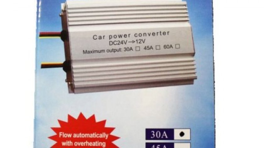 CONVERTOR DE LA 24V LA 12V