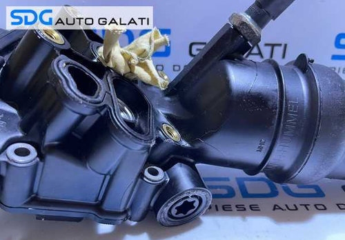 Corp Carcasa Filtru Ulei VW Touran 2.0 FSI BLR AXW BLX BLY BVY BVZ 2003 - 2010 Cod 06D115397K