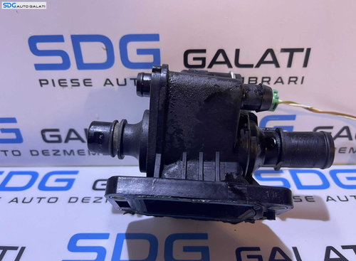 Corp Carcasa Flansa Termostat Senzor Temperatura Apa Motor Peugeot 206 1.4 HDI 2001 - 2012 Cod 84868...