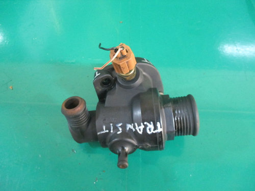 CORP / CARCASA TERMOSTAT CU SENZOR COD 924F-9K457-AD FORD TRANSIT 2.5 DI FAB. 1994 - 2000 ⭐⭐⭐...
