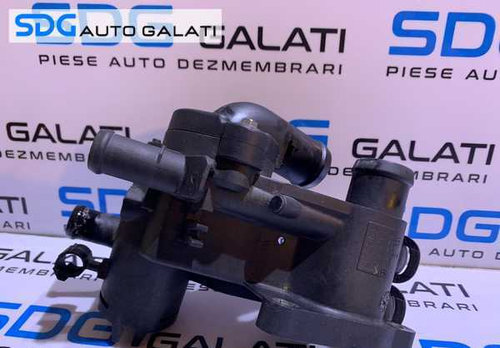 Corp Carcasa Termostat cu Senzor Temperatura Apa VW Golf 6 1.4 TSI CAXA 2008 - 2014 Cod 032121111BM