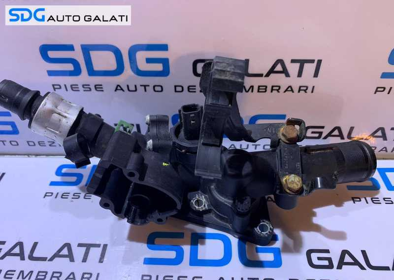Corp Carcasa Termostat cu Senzor Temperatura Apa Mercedes Benz Clasa A W176 1.5 DCI 2012 - 2018 Cod 110609813R [S0146]