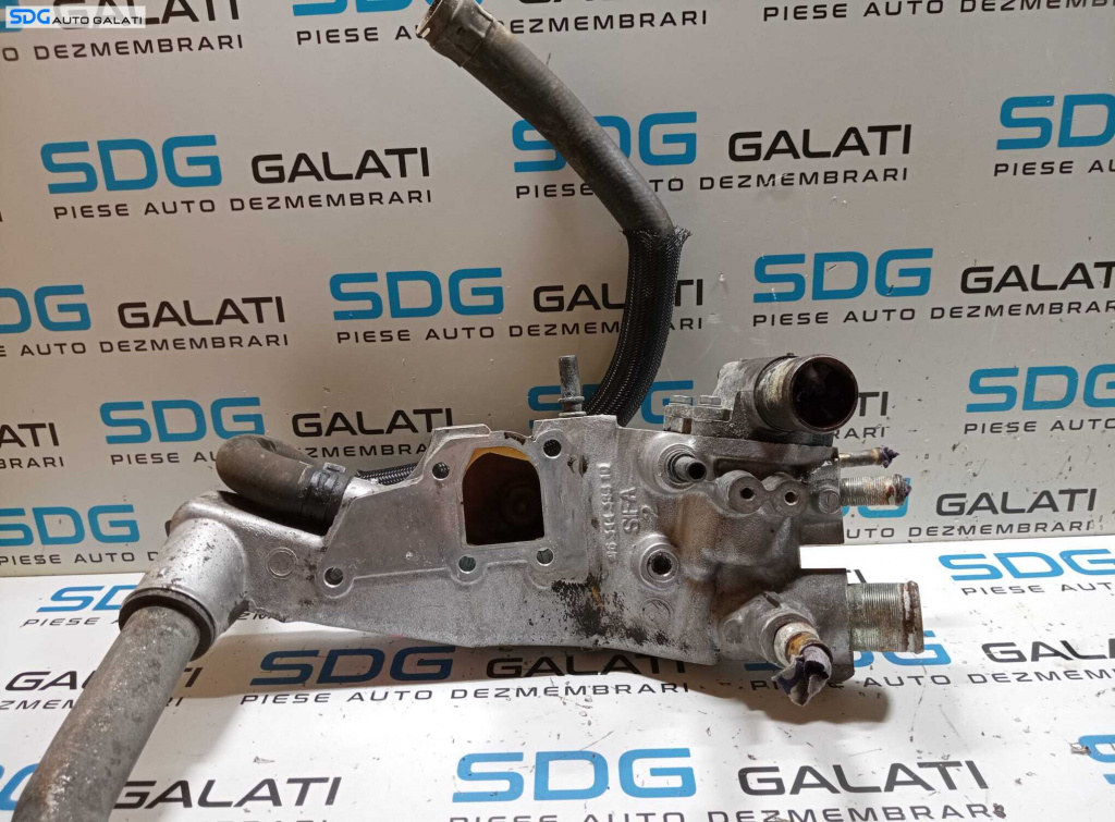 Corp Carcasa Termostat Cu Senzor Temperatura Apa Peugeot Expert 2.0 D 2007 - 2016 [M7822]