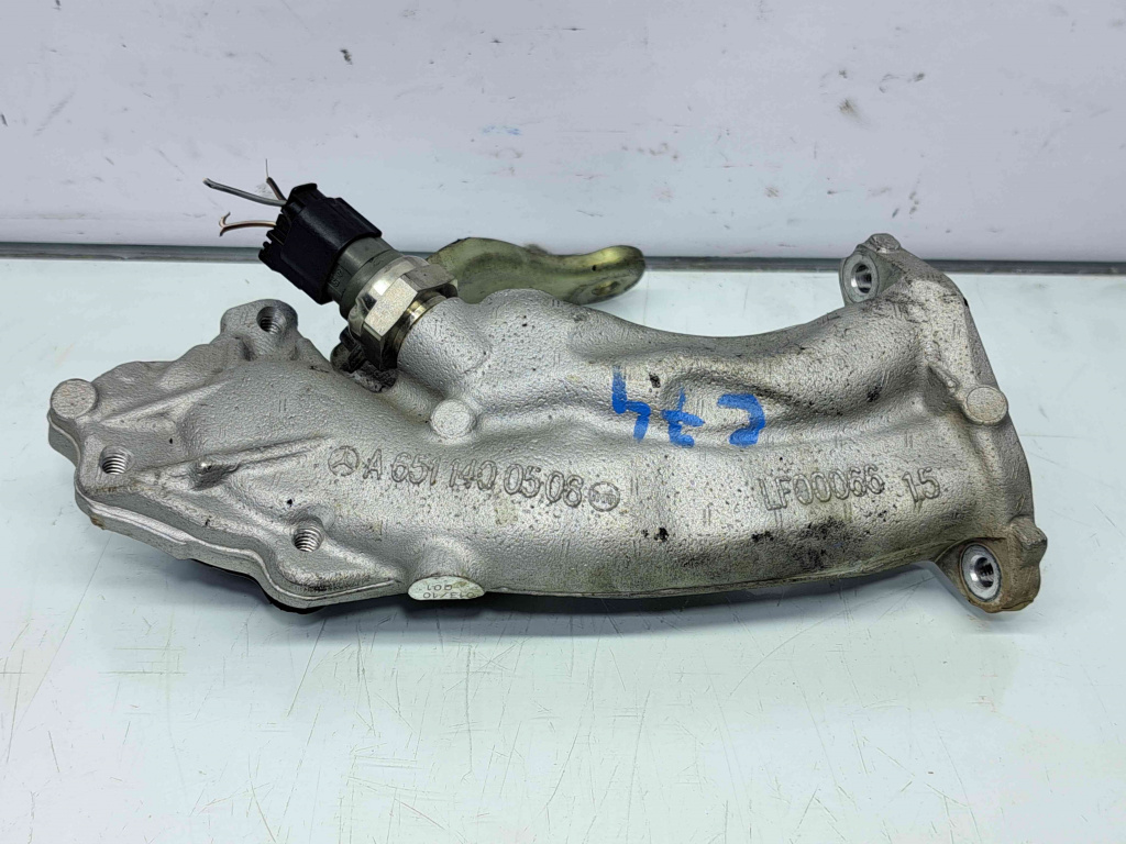 Corp EGR, A6511400508, Mercedes Clasa E Coupe (C207), 2.2 CDI, OM651924