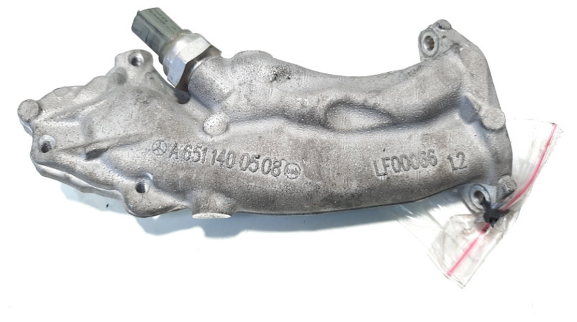 Corp EGR cu senzor, cod A6511400508, Mercedes Clasa E Coupe (C207), 2.2 CDI, OM651924 (idi:484884)