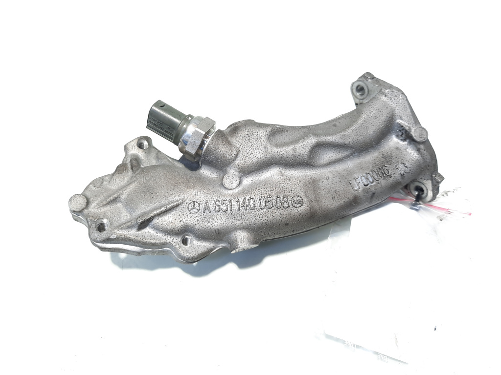 Corp EGR cu senzor, cod A6511400508, Mercedes Clasa C (W204) 2.2 CDI, OM651911 (id:476548)