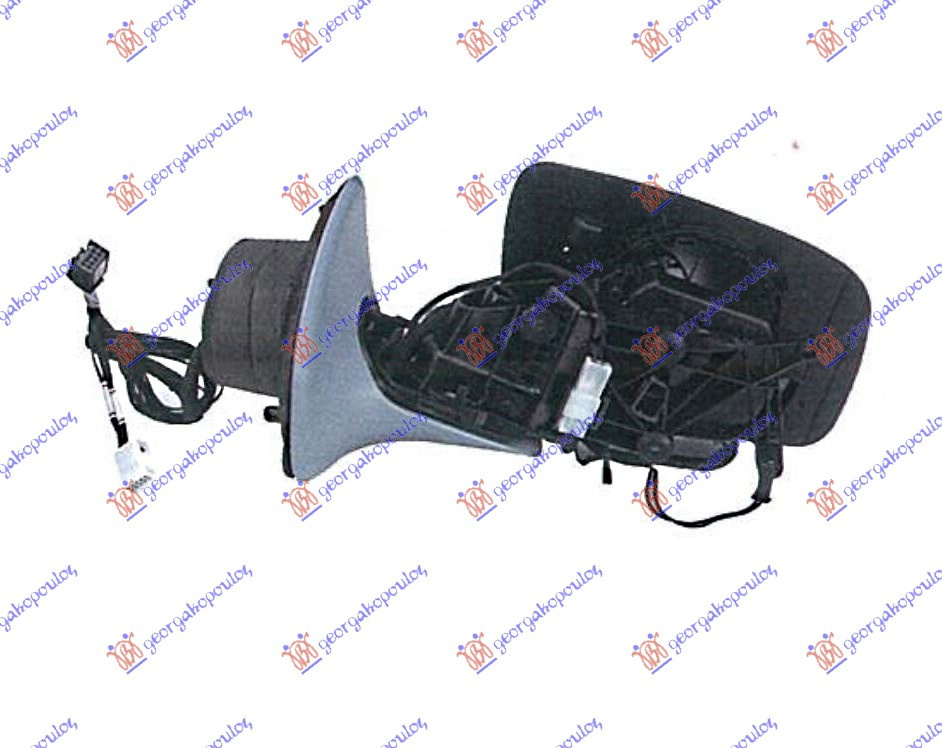 Corp Oglinda Incalzita - Mercedes E Class (W211) 2002 , 2118101376