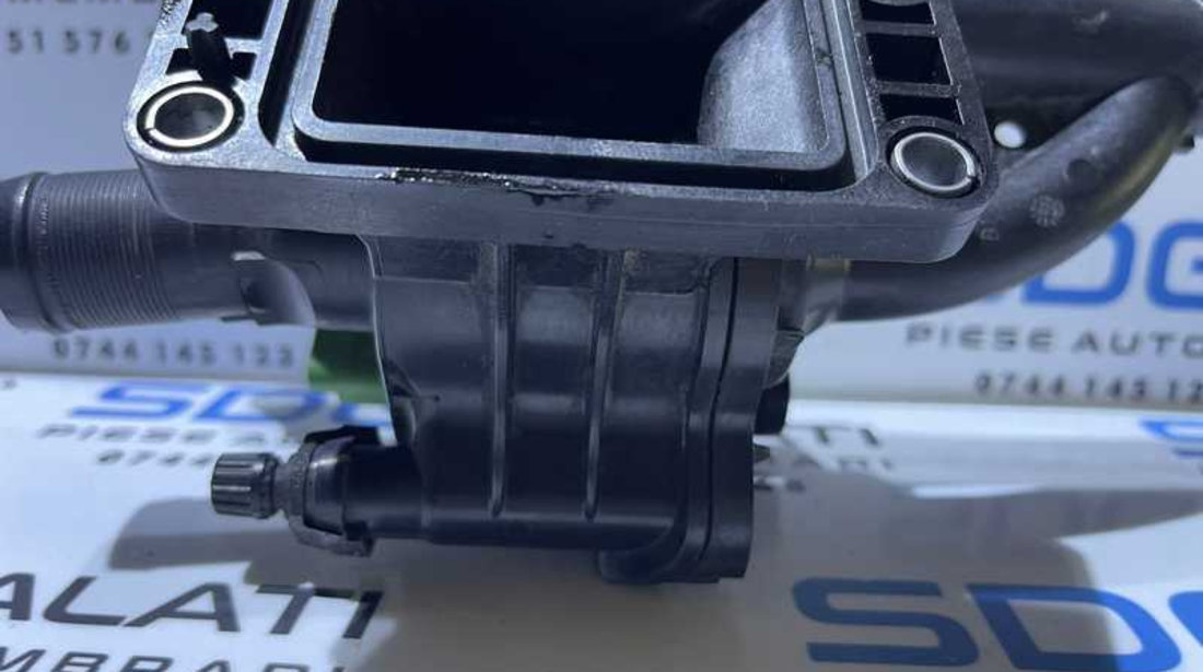Corp Suport Carcasa Termostat cu Senzor Apa Ford C-Max 2 1.6 TDCI 2010 - 2018 Cod 9820023280