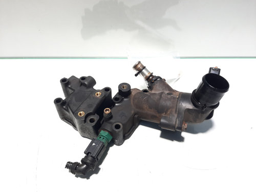Corp termostat, Citroen C3 (II), 1.4 benz, KFT, cod 9654775080 (id:451981)