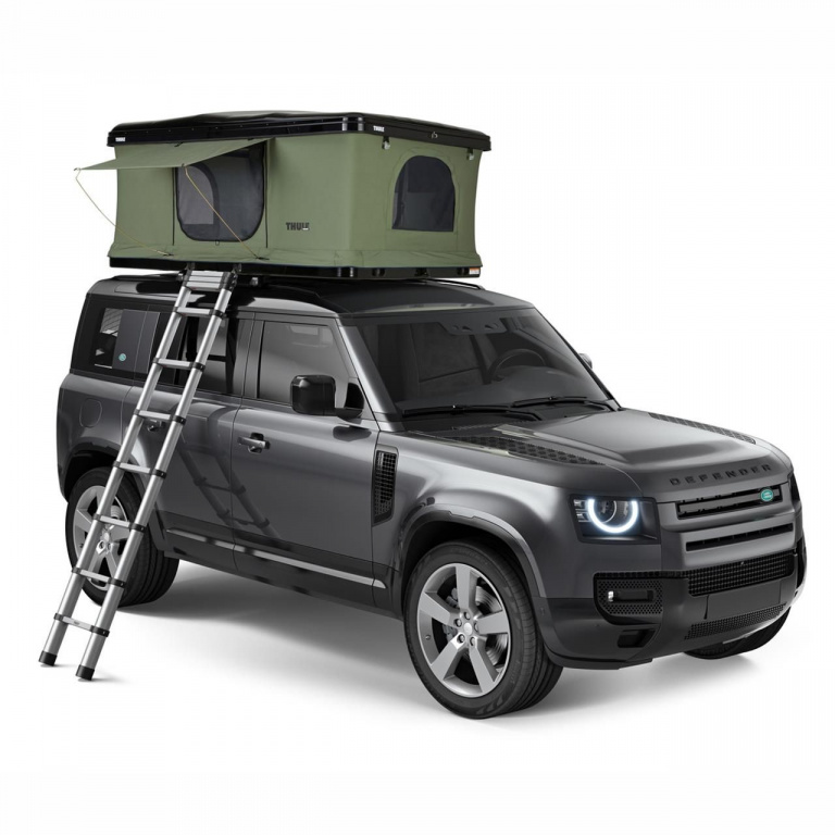 Cort auto cu prindere pe plafon Thule Basin Black