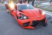 Corvette C8 distrus la doar o zi dupa livrare